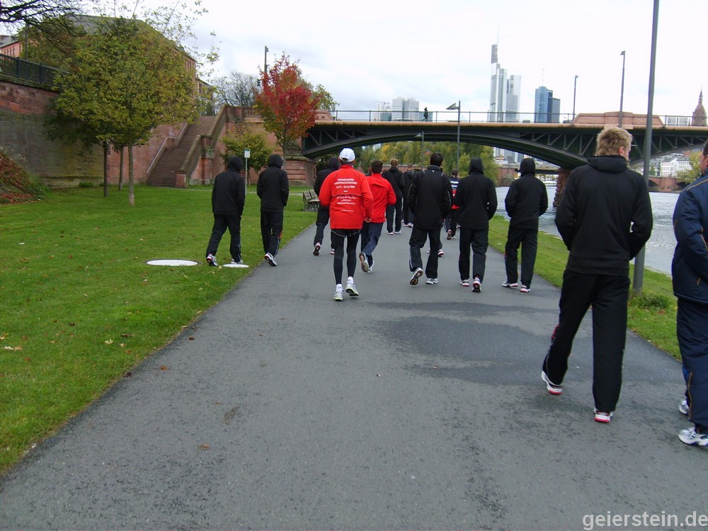 Mainlauf mit der Eintracht